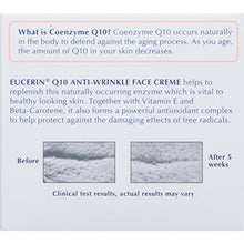 Cargar imagen en el visor de la galería, Eucerin® Q10 Anti-Wrinkle Face Creme 1.7oz