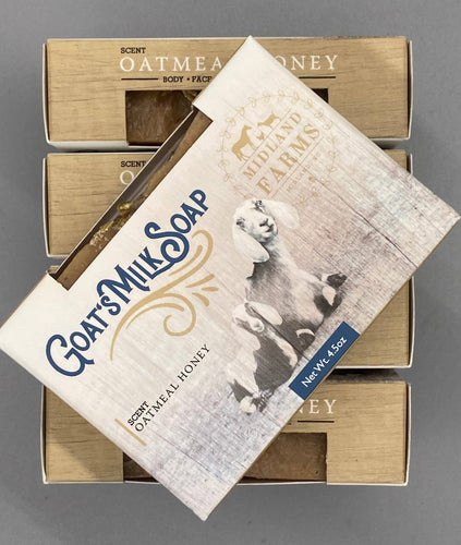 Oatmeal Honey Goat Milk Soap