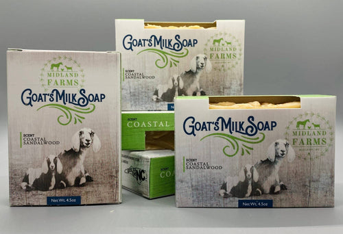 Coastal Sandalwood Goat Milk Soap