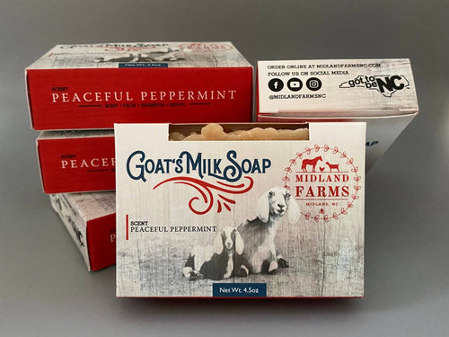 Peaceful Peppermint Goat Milk Soap