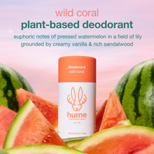 Cargar imagen en el visor de la galería, Plant &amp; Probiotic Deodorant- Wild Coral Scent
