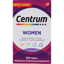 Load image into Gallery viewer, Centrum® Women 120 Tablets