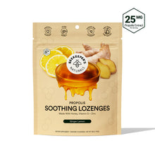 Cargar imagen en el visor de la galería, Beekeeper&#39;s Naturals Soothing Lozenges 14ct