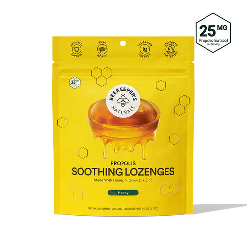 Beekeeper's Naturals Soothing Lozenges 14ct
