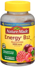 Load image into Gallery viewer, Nature Made® Energy B12 Gummies 80ct.