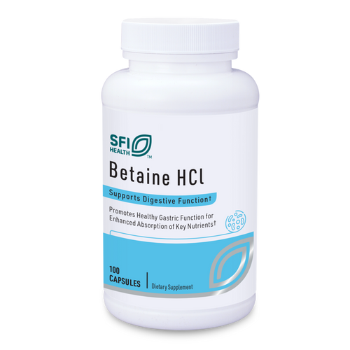 KlaireLabs® Betaine HCI Capsules 100ct.