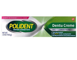 Polident® Dentu-Creme Denture Cleanser Paste 3.9oz