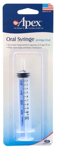 Apex Oral Syringe 10ml.