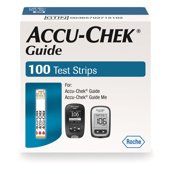 100 Accu-Chek Guide Test Strips Exp 07/2026 or Later 100 Accu-Chek Guide Test Strips Exp 07/2026 or Later