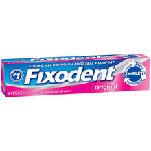 Load image into Gallery viewer, Fixodent® Complete Original Denture Adhesive Cream 2.4 oz