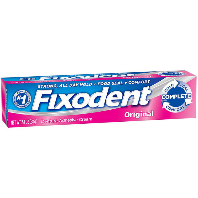 Fixodent® Complete Original Denture Adhesive Cream 2.4 oz