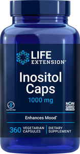 Life Extension® Inositol 1000mg Capsules 360ct.