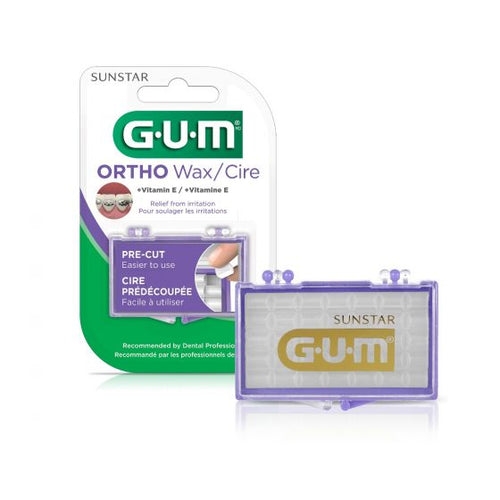 GUM® Orthodontic Wax + Vitamin E and Aloe Vera