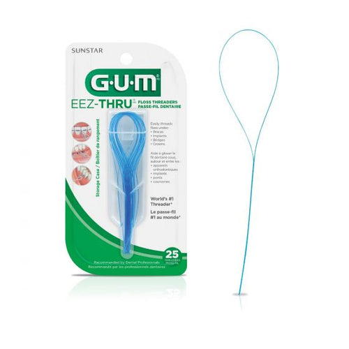 GUM® Eez-Thru® Floss Threaders 25ct.