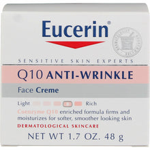 Load image into Gallery viewer, Eucerin® Q10 Anti-Wrinkle Face Creme 1.7oz