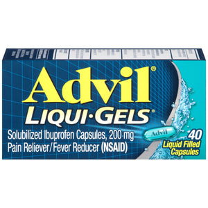 Advil Liqui-Gels Ibuprofen Liquid Capsules 40ct.