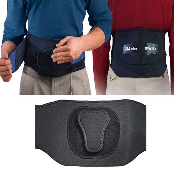Mueller® Adjustable Back Brace with Lumbar Pad Regular - Sona Shop
