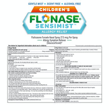 Cargar imagen en el visor de la galería, Children&#39;s Flonase® Sensimist Allergy Relief Spray 60ct.