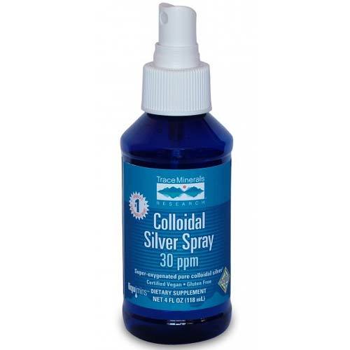 Trace Minerals® Colloidal Silver® Spray 30 PPM 4oz