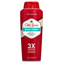 Load image into Gallery viewer, Old Spice High Endurance Pure Sport Body Wash 18fl. oz.