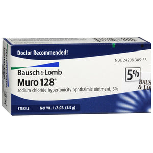 Bausch + Lomb Muro 128® 5% Sterile Ophthalmic Eye Ointment 3.5g