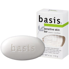 Cargar imagen en el visor de la galería, Basis® Sensitive Skin Bar Soap 4oz.