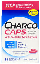 Cargar imagen en el visor de la galería, Charco-Caps® Anti-Gas Detoxifying Formula Capsules 30ct.