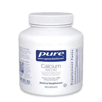 Pure Encapsulations Calcium (MCHA) 180 vcaps