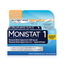 Cargar imagen en el visor de la galería, MONISTAT® 1-Dose Yeast Infection Treatment, 1 Ovule Insert &amp; External Itch Cream