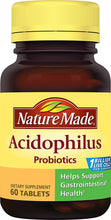 Load image into Gallery viewer, Nature Made® Acidophilus Probiotics Tablet 60ct.