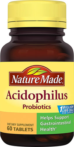 Nature Made® Acidophilus Probiotics Tablet 60ct.