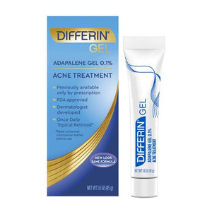 Differin® Gel Adapalene Gel 0.1% Acne Treatment