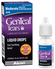 Cargar imagen en el visor de la galería, GenTeal® Moderate Lubricant Eye Drops 15ml.