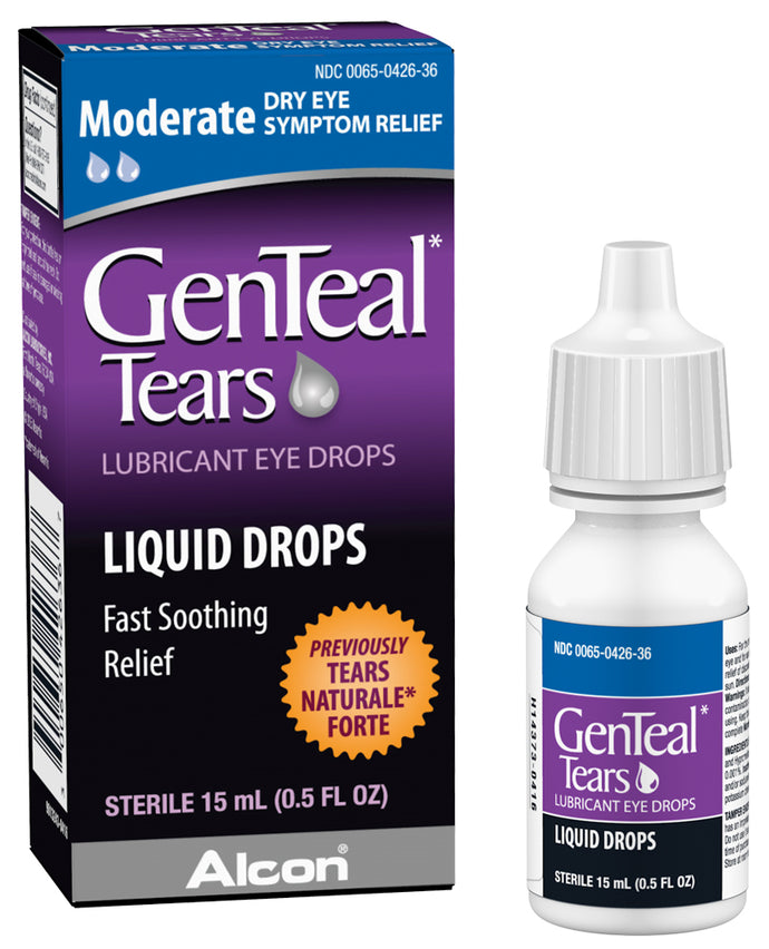 GenTeal® Moderate Lubricant Eye Drops 15ml.