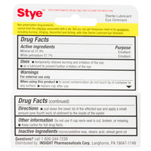 Load image into Gallery viewer, Stye™ Sterile Lubricant Eye Ointment 3.5g