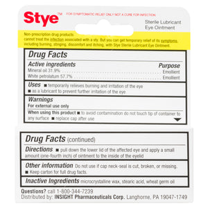 Stye™ Sterile Lubricant Eye Ointment 3.5g
