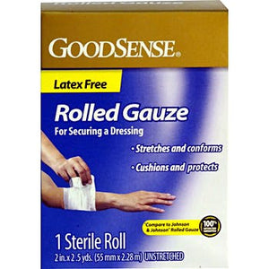 GoodSense® Rolled Gauze 2in x 2.5yds