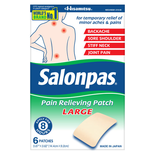 Salonpas® Pain Relief Patch Large 6ct.
