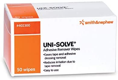 Uni-Solve Adhesive Removal Wipes 50 Count