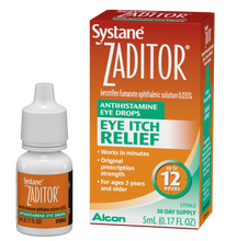 Load image into Gallery viewer, Systane® Zaditor® Antihistamine Eye Drops 5ml.