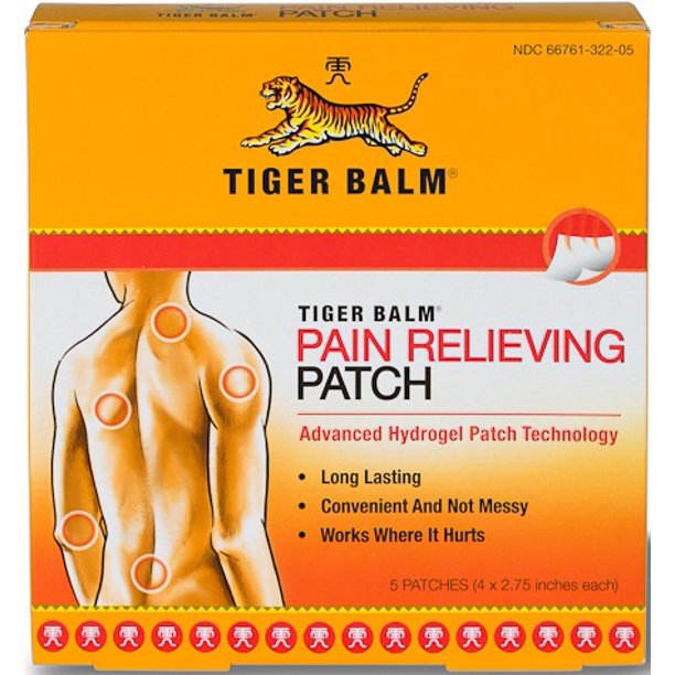 Tiger Balm® Pain Relieving Patch 5ct.