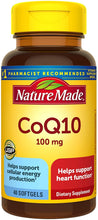 Load image into Gallery viewer, Nature Made® CoQ10 100mg Softgels