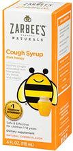 Load image into Gallery viewer, Zarbee&#39;s® Children&#39;s Cough Syrup with Dark Honey