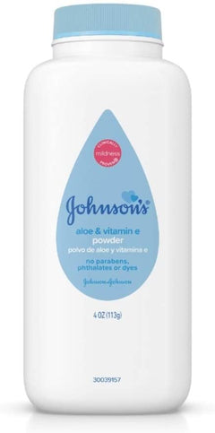 Johnson's® Aloe & Vitamin E Powder