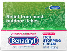 Cargar imagen en el visor de la galería, Benadryl® Original Strength Itch Stopping Cream 1oz