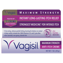 Cargar imagen en el visor de la galería, Vagisil® Maximum Strength Anti-Itch Creme 1oz.