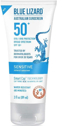 Blue Lizard® SPF 50 Sunscreen Lotion for Sensitive Skin 3fl. oz.