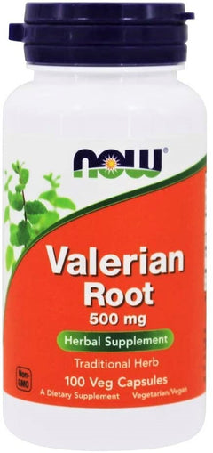 NOW® Valerian Root 500mg Capsules 100ct.