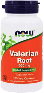NOW® Valerian Root 500mg Capsules 100ct.