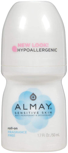 Almay Sensitive Skin Anti-Perspirant & Roll On Deodorant 1.7oz.